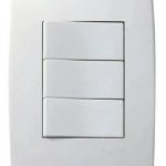 Interruptor 3 Tcls Paralela 10a 250v C/ Placa 2x4 Br Pial