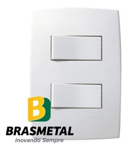 Kit Com 10 Interruptores Simples 2s Br 10a 250 Pial Plus