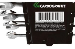 Jogo De Chaves Fixas Com 6 Peças Carbografite - Imagem 4