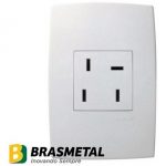 Conjunto Com 10 Tomadas Para Telefone 4  X 2