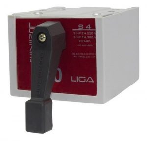 Chave Trifasica Simples 3hp S4 Lombard