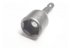 Jogo C/2pçs  Adaptador Bits 12mm Comprimento 45mm Mtx 117889 - Imagem 2