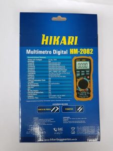 Multímetro  Digital Hikari  Hm-2082 - True Rms E Ncv - Imagem 4