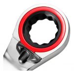 Chave Combinada Plana Com Catraca Reversível - 21 Mm 14ur-21 - Imagem 3