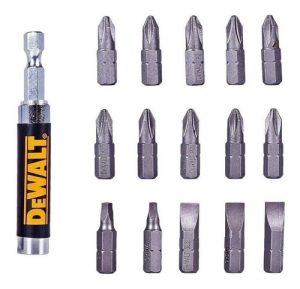 Jogo Ponta Bits Ph E Fenda Dewalt Dw2053 Com 16 Peças - Imagem 2