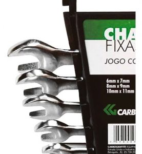 Jogo De Chaves Fixas Com 6 Peças Carbografite - Imagem 3