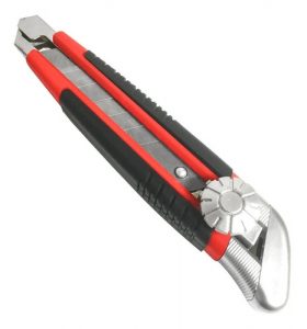 Estilete Profissional Emborrachado 18mm