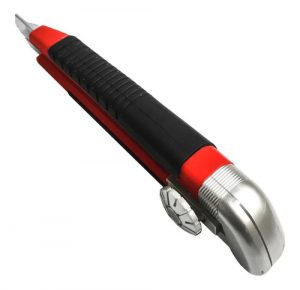 Estilete Profissional Emborrachado 18mm - Imagem 2