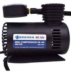 Mini Compressor De Ar Automotivo Multiuso 12v 300psi - Imagem 3