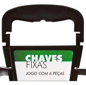 Jogo De Chaves Fixas Com 6 Peças Carbografite - Imagem 2