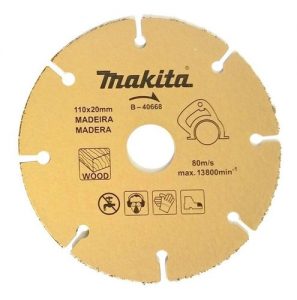 Disco Serra Mármore Para Madeira 110x20mm Makita B-40668 - Imagem 2