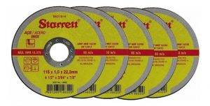 Disco De Corte Premium Inox 4.1/2  115mm Esmerilhadeira 10pç
