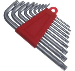 Jogo De Chaves Allen/torx Curtas 9 Peças - Imagem 3