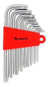 Jogo De Chaves Allen/torx Curtas 9 Peças