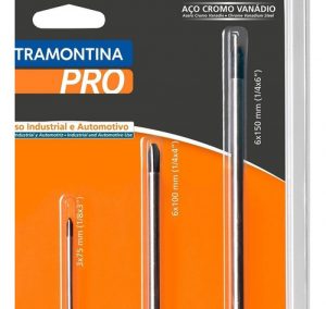 Jogo De Chave De Fenda/phillips Twister 5 Pçs Tramontina Pro - Imagem 2