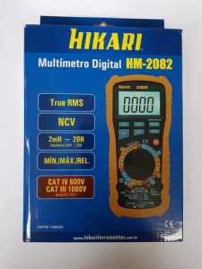 Multímetro  Digital Hikari  Hm-2082 - True Rms E Ncv - Imagem 3