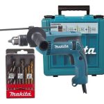Furadeira De Impacto Hp1640kx1 760w + Maleta 9broc Makita