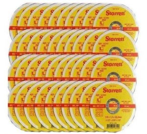 Disco De Corte Inox 115mm 60pçs Dac115-14 Starret