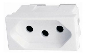 Módulo Tomada 20a/250v 2p+t Padrão Brasileiro Pial Plus - Imagem 2