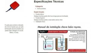 Chave Bóia De Nível Automática Rayma 25a Poço/caixa