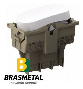 Kit Com 20 Interruptor Simples Modulo Nereya