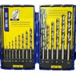 Jogo De Brocas Em Aço Rápido 1,5 A 10mm Irwin 15 Peças